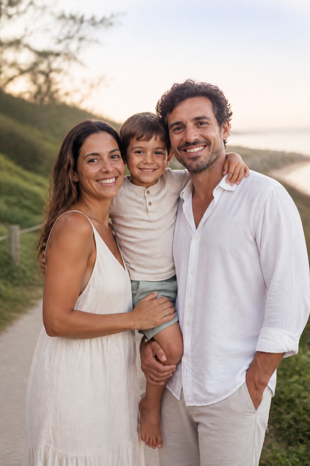 Retrato fictício de Família Martins